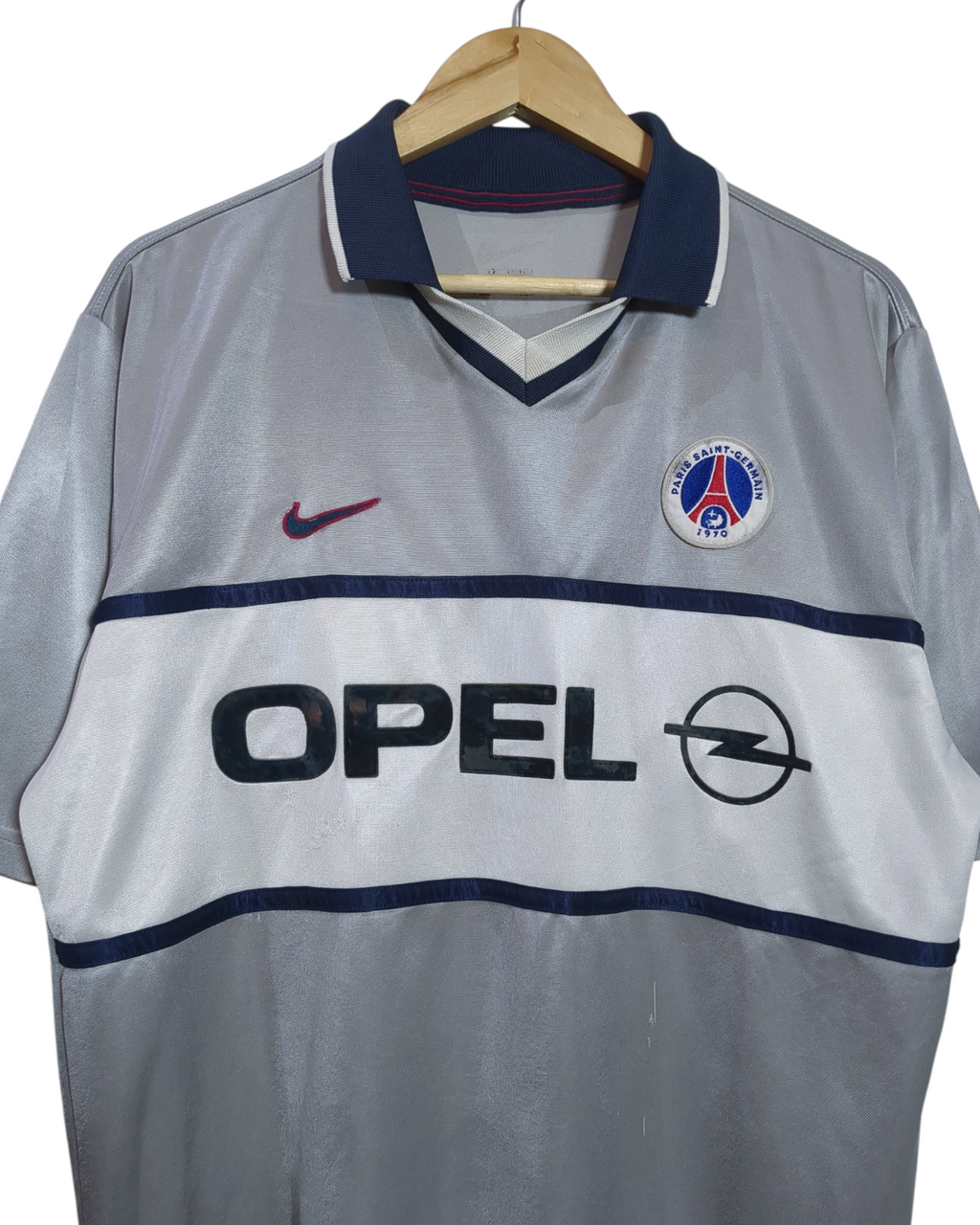1999-00 PSG Nike Away Shirt #10 Okocha - (L)