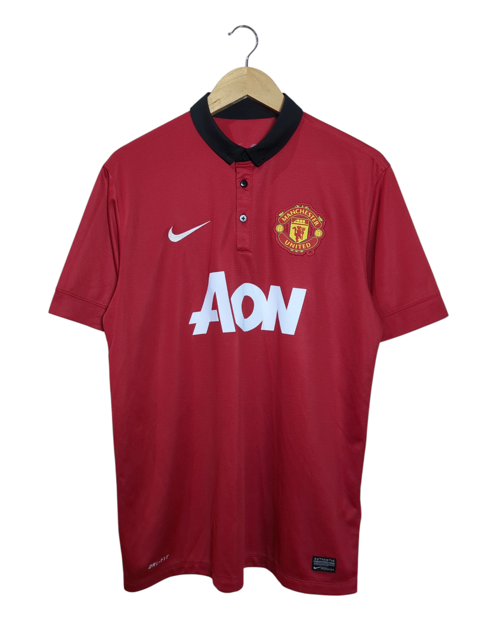 2013-14 Manchester United Nike Home Shirt - (L)