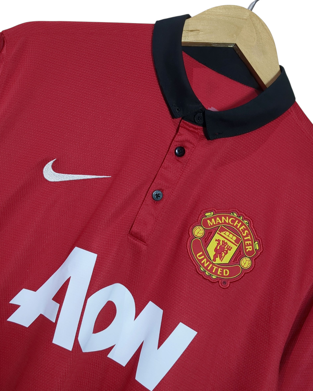 2013-14 Manchester United Nike Home Shirt - (L)