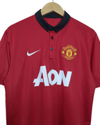 2013-14 Manchester United Nike Home Shirt - (L)