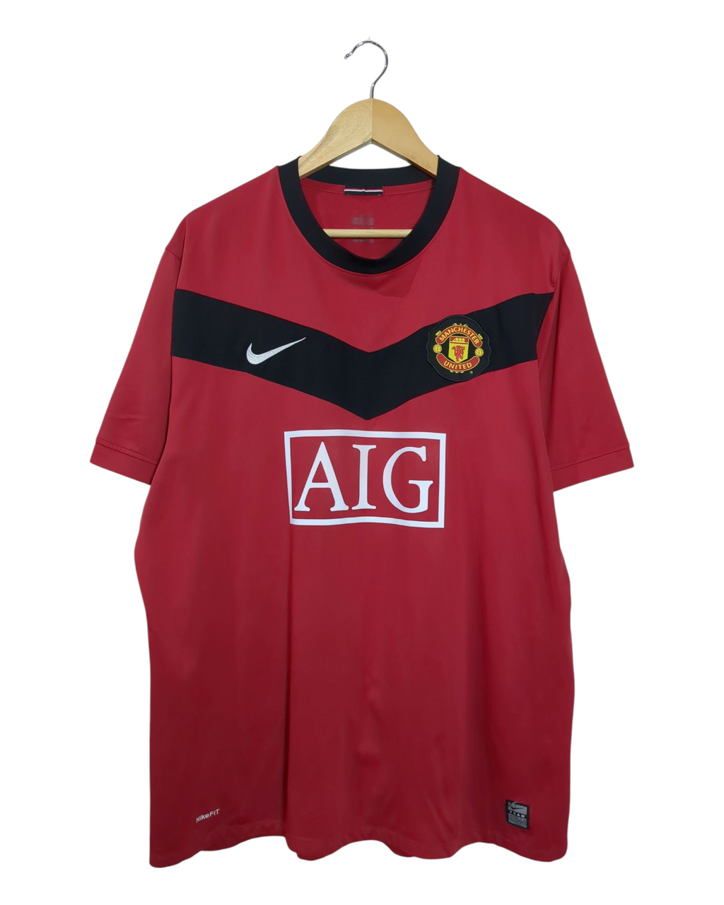 2009-10 Manchester United Nike Home Shirt - (XL)