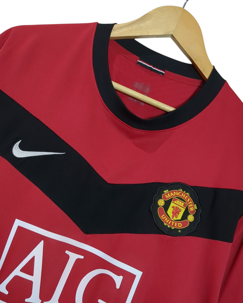 2009-10 Manchester United Nike Home Shirt - (XL)