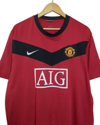 2009-10 Manchester United Nike Home Shirt - (XL)