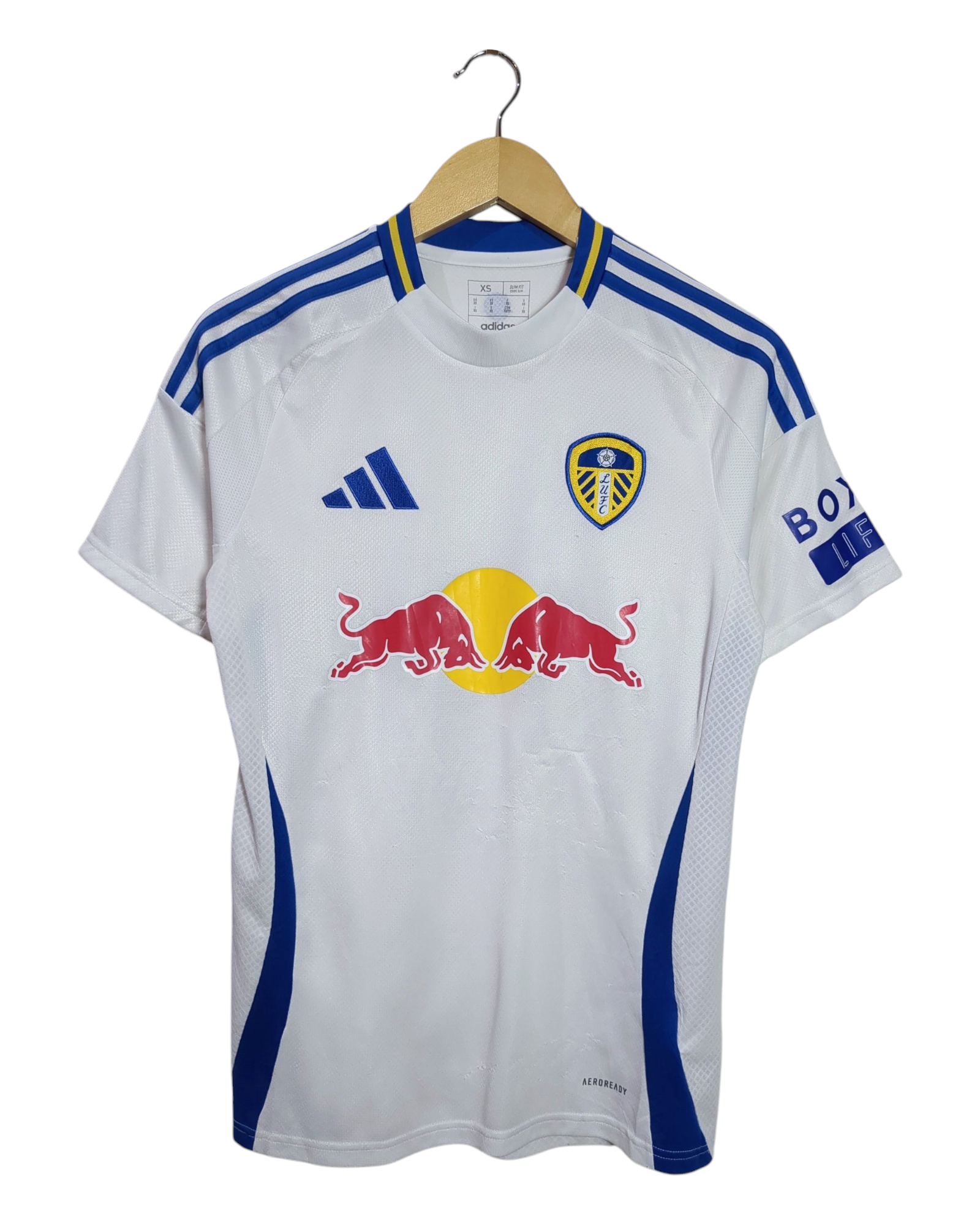 2024-25 Leeds United Adidas Home Shirt - (S)