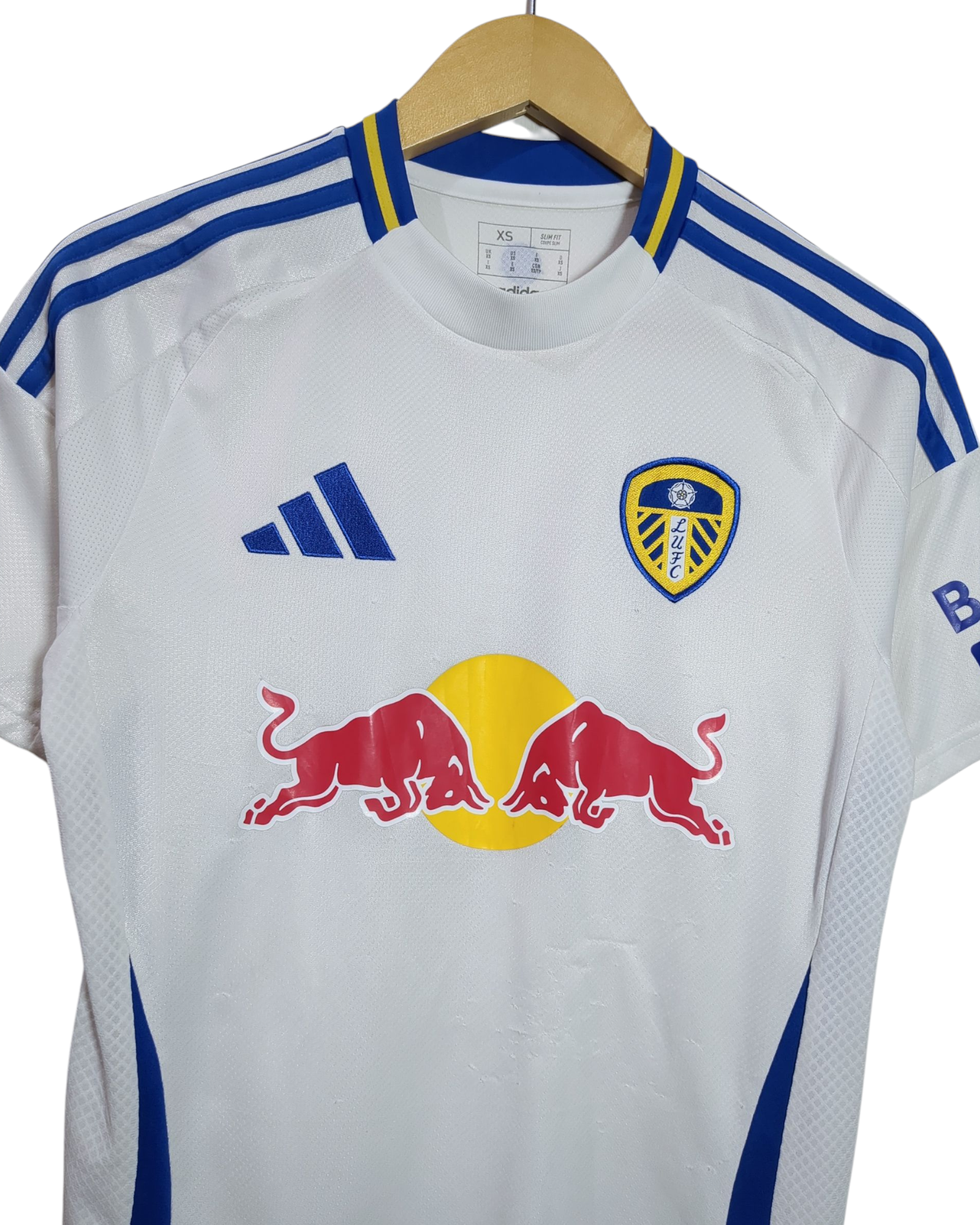 2024-25 Leeds United Adidas Home Shirt - (S)