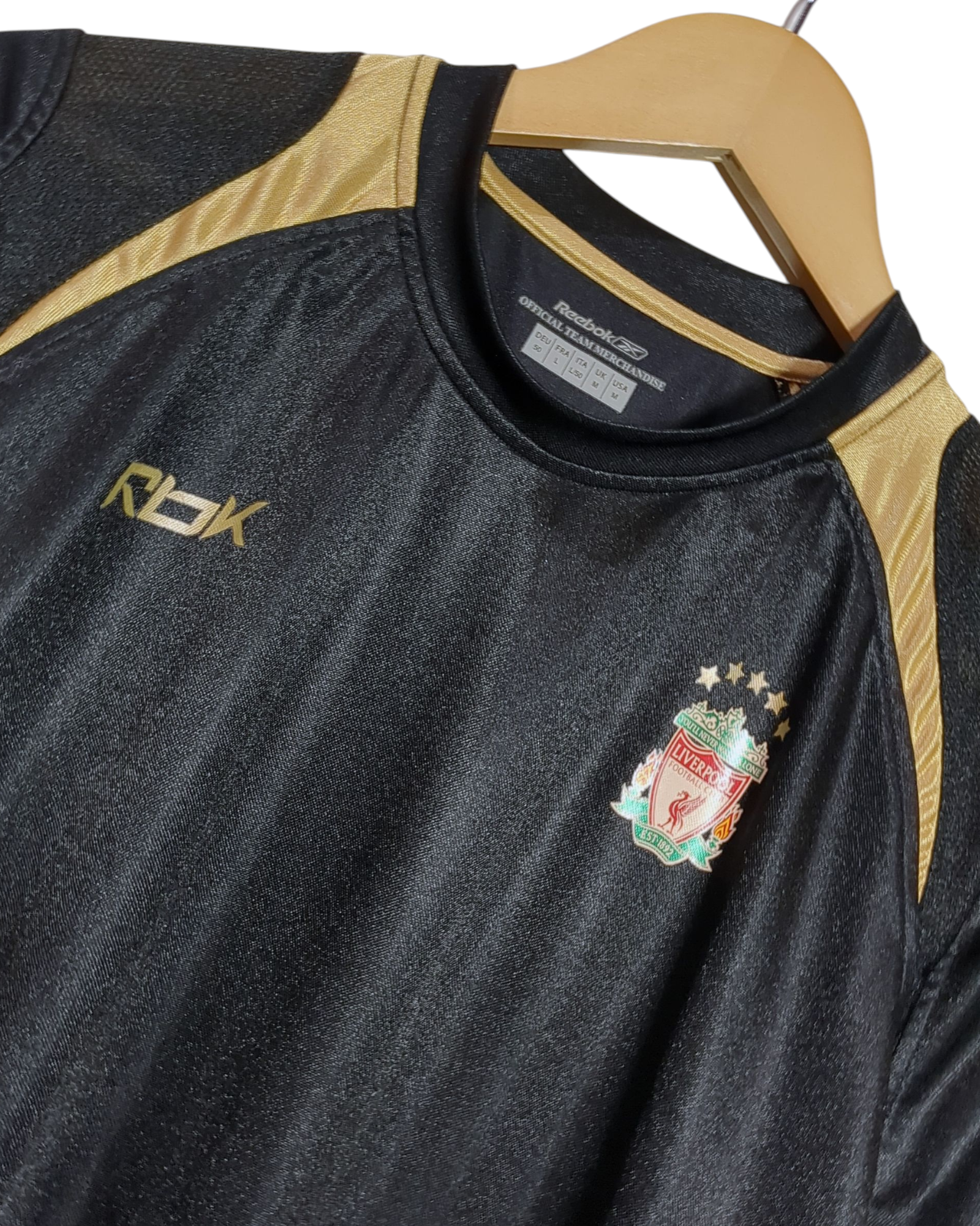 2004-05 Liverpool Reebok Training Shirt - (L)