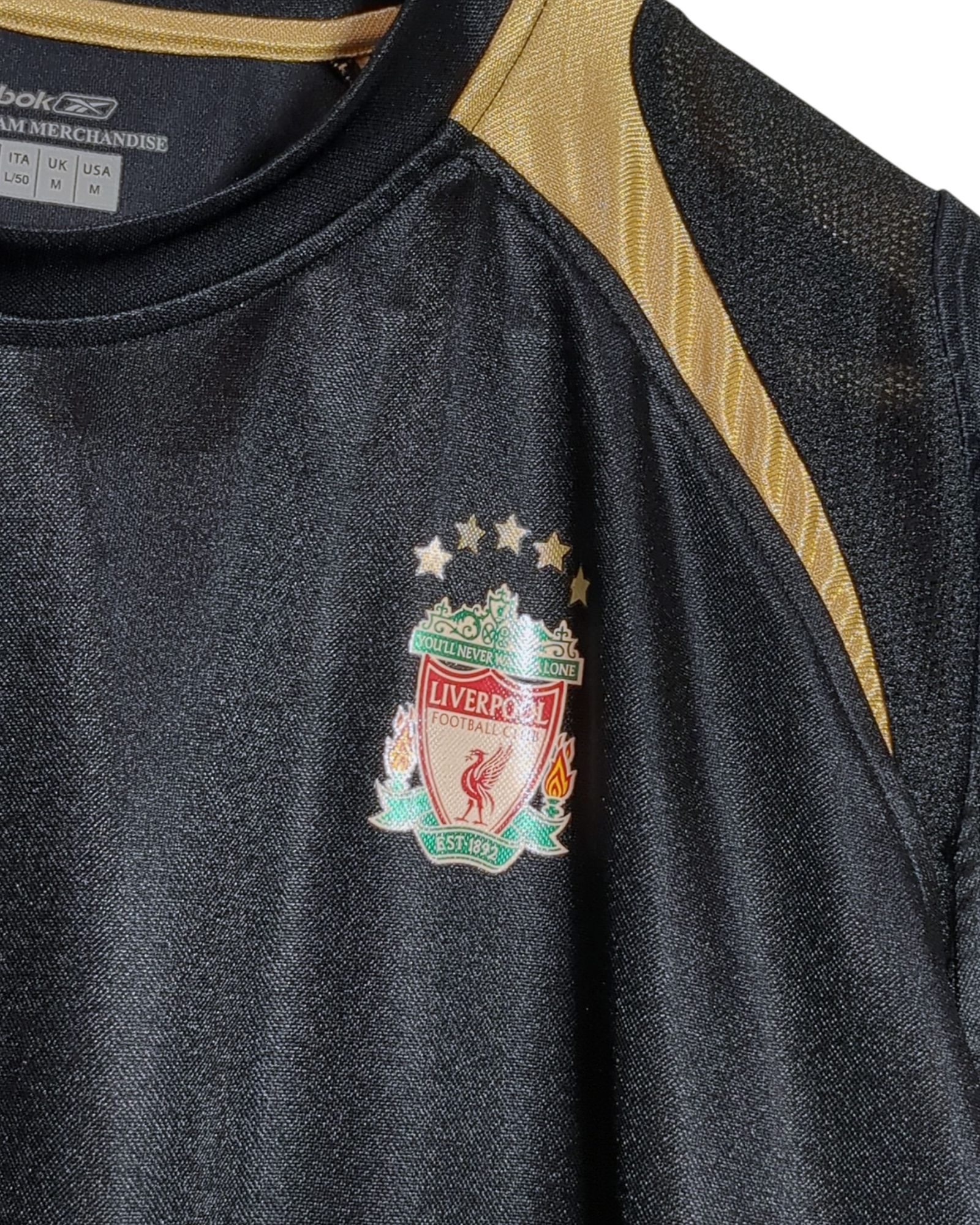 2004-05 Liverpool Reebok Training Shirt - (L)