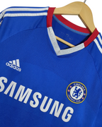 2010-11 Chelsea Adidas Home Shirt #15 Malouda - (M)