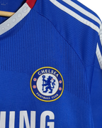 2010-11 Chelsea Adidas Home Shirt #15 Malouda - (M)