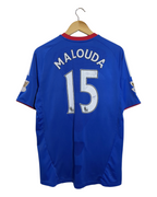 2010-11 Chelsea Adidas Home Shirt #15 Malouda - (M)