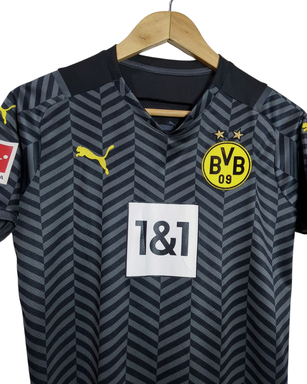 2021-22 Borussia Dortmund Puma Away Shirt #9 Haaland - (XL.Boys)