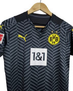 2021-22 Borussia Dortmund Puma Away Shirt #9 Haaland - (XL.Boys)