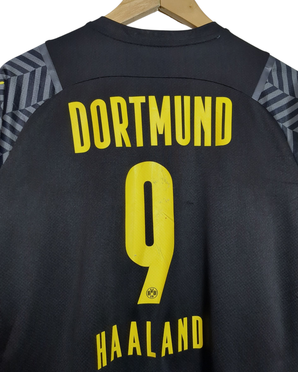 2021-22 Borussia Dortmund Puma Away Shirt #9 Haaland - (XL.Boys)