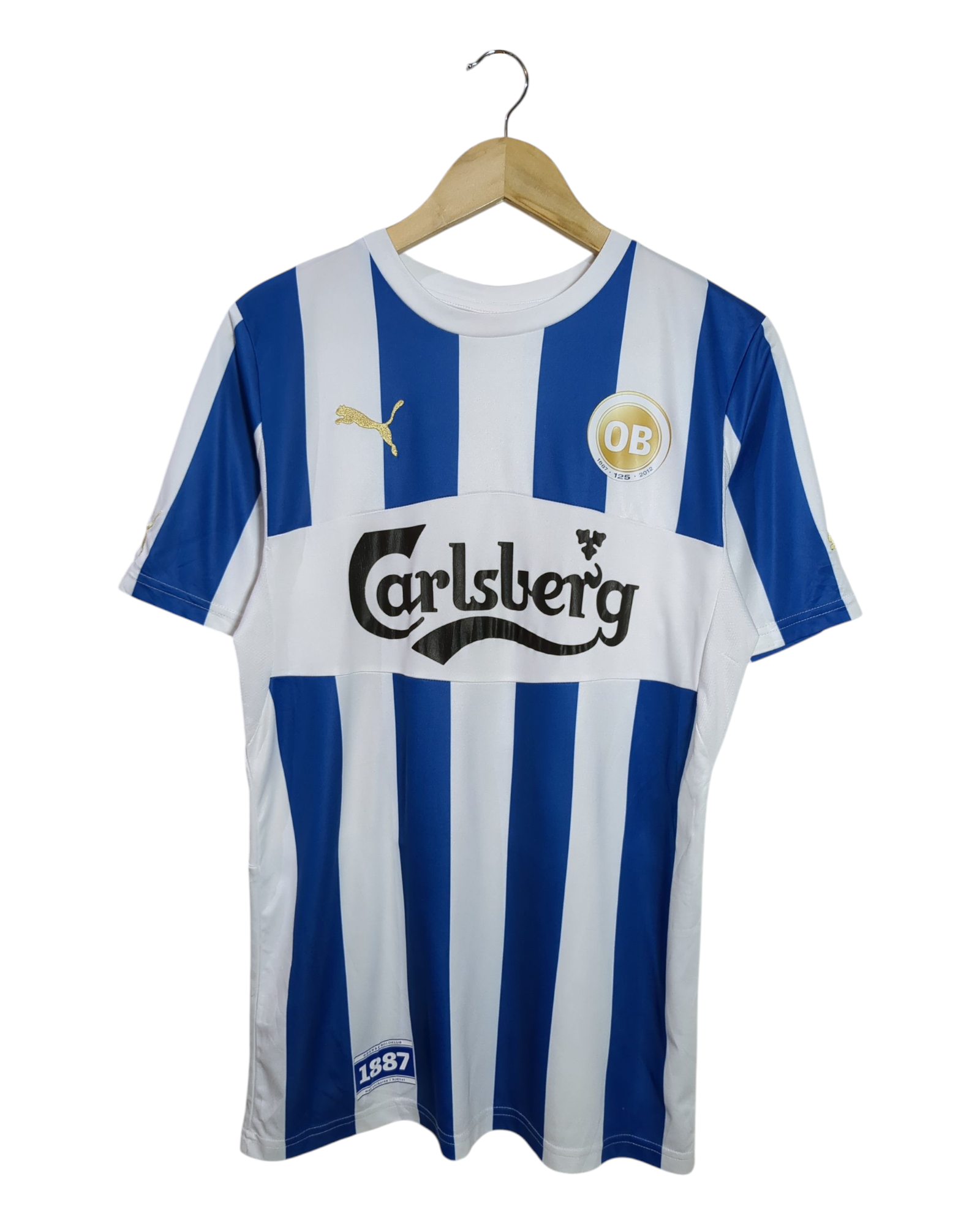 2012-13 Odense BK Puma '125th Anniversary' Home Shirt #10 Bodul - (M)