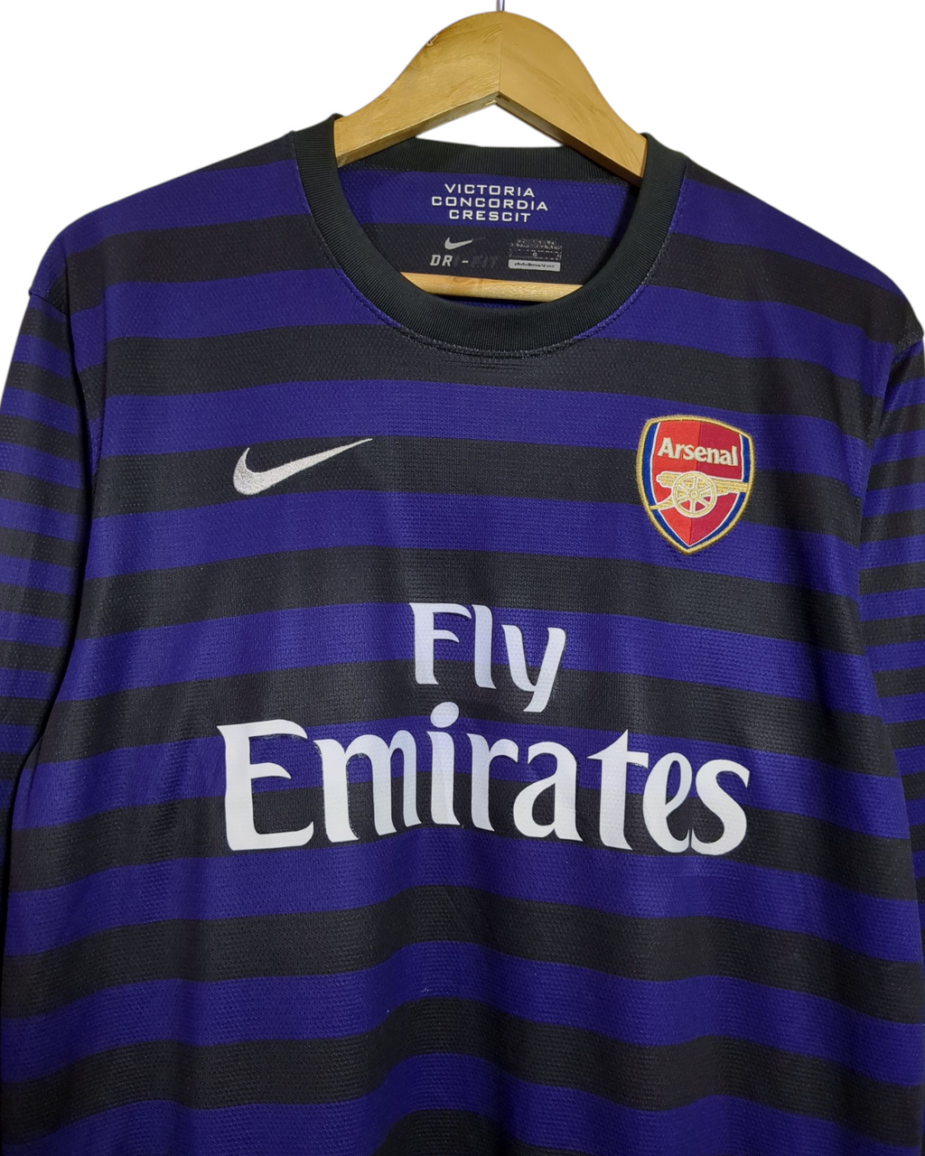 2012-13 Arsenal Nike Away L/S Shirt - (L)