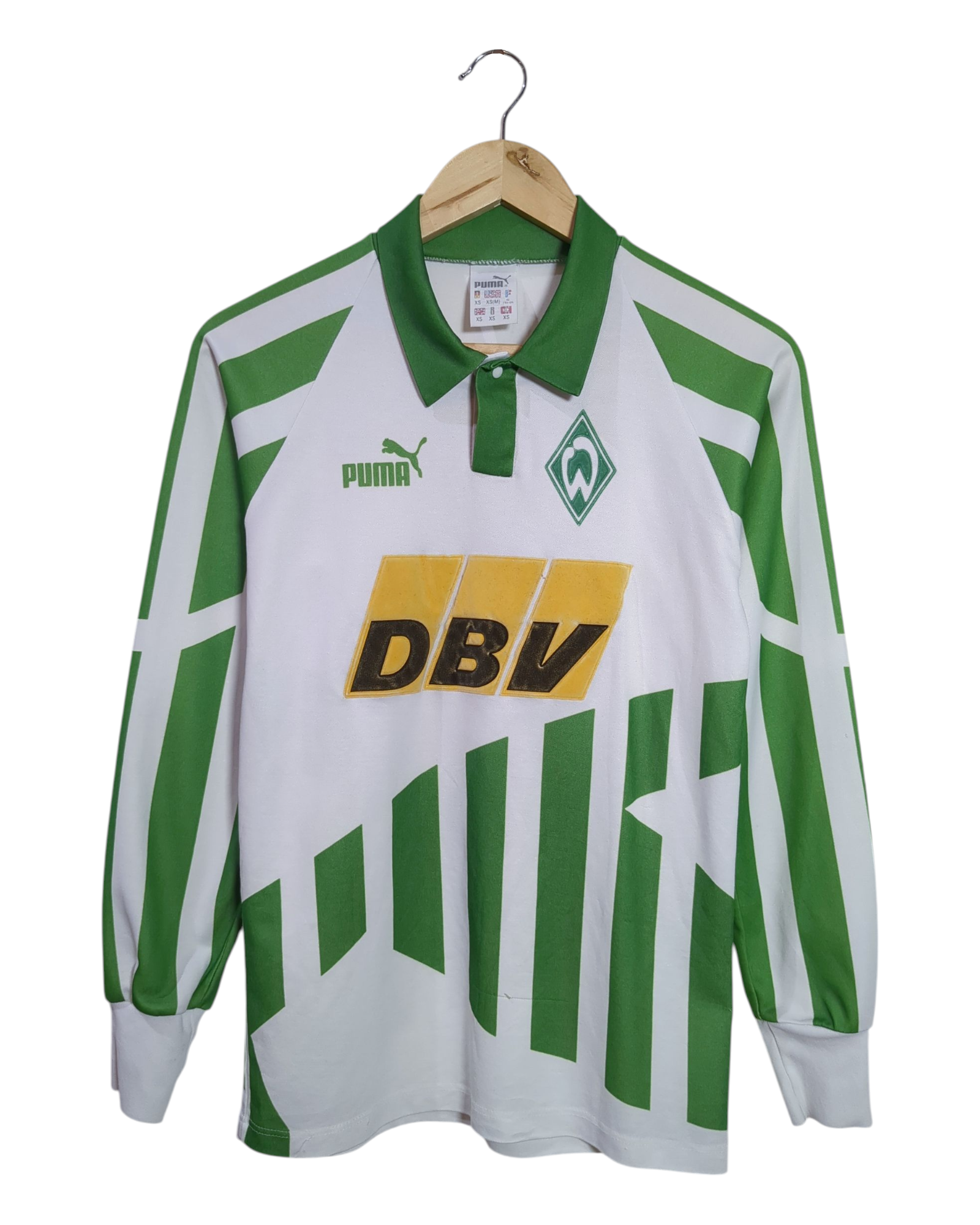 1994-95 Werder Bremen Puma Home L/S Shirt - (S)