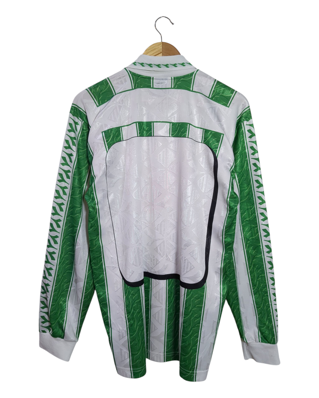 1996-98 Rapid Wien Diadora Home L/S Shirt - (L)
