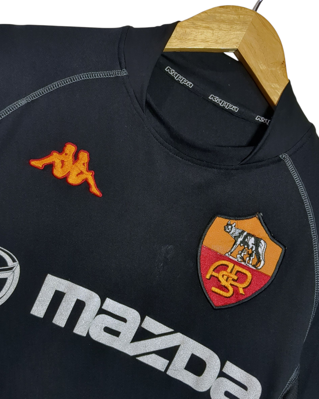 2002-03 AS Roma Kappa Third Shirt - (M)