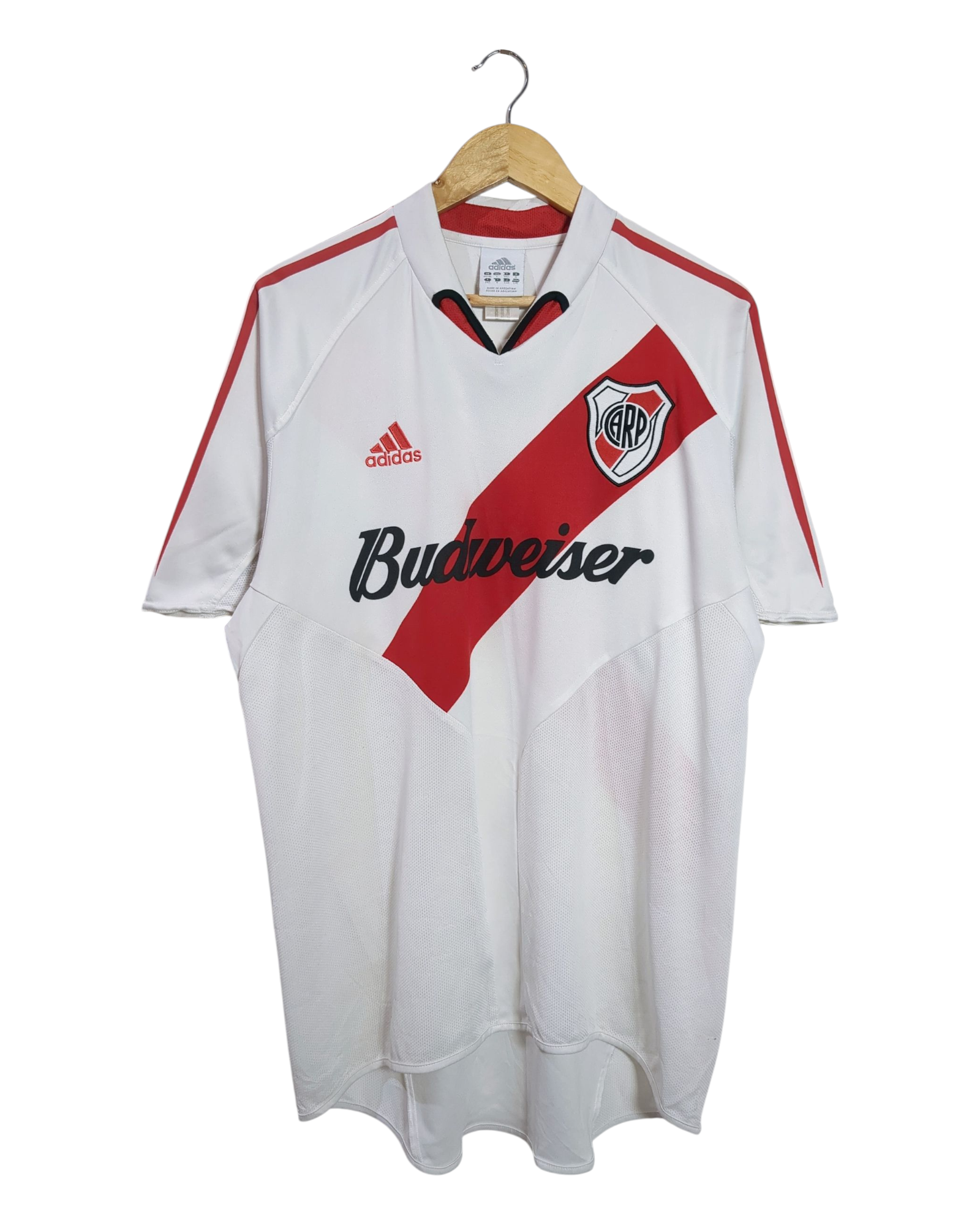 2004-05 River Plate Adidas Home Shirt - (XL)
