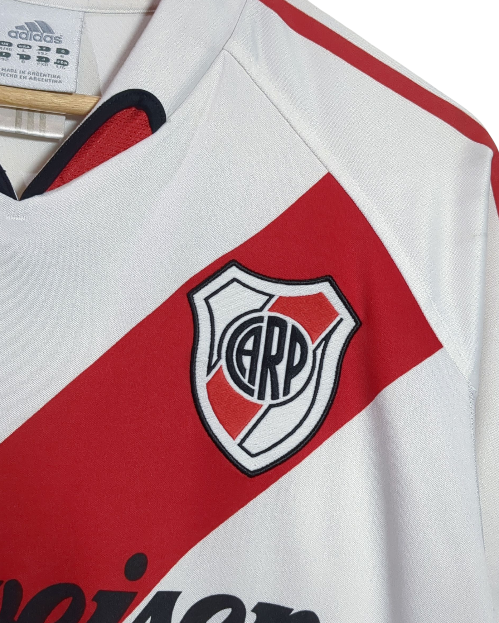 2004-05 River Plate Adidas Home Shirt - (XL)