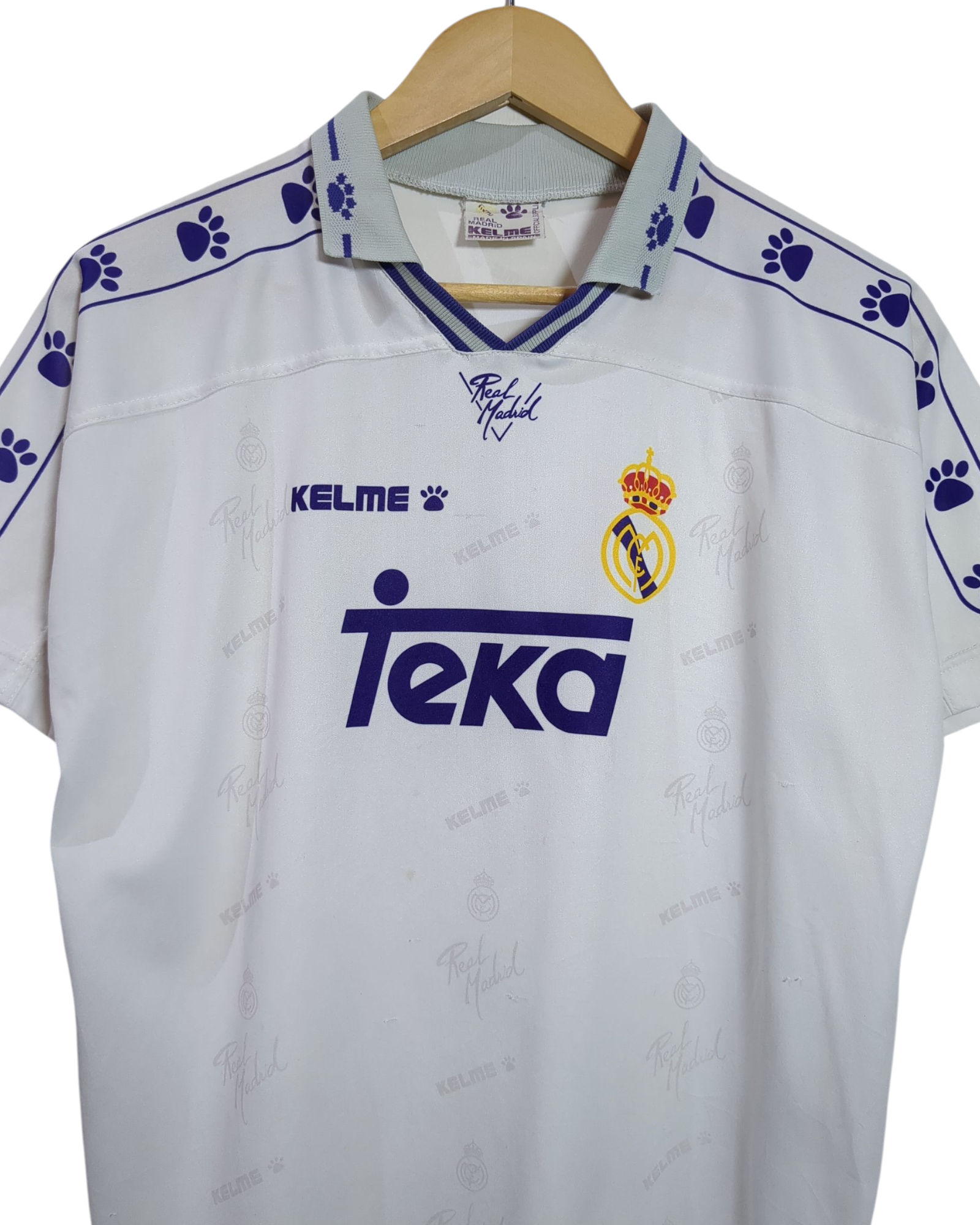 1994-96 Real Madrid Kelme Home Shirt - (M)