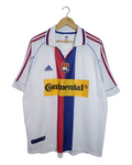 2000-01 Olympique Lyonnais Adidas Home Shirt - (XL)