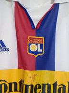 2000-01 Olympique Lyonnais Adidas Home Shirt - (XL)