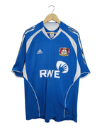2005-06 Bayer Leverkusen Adidas Away Shirt #4 Juan - (L)