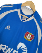 2005-06 Bayer Leverkusen Adidas Away Shirt #4 Juan - (L)