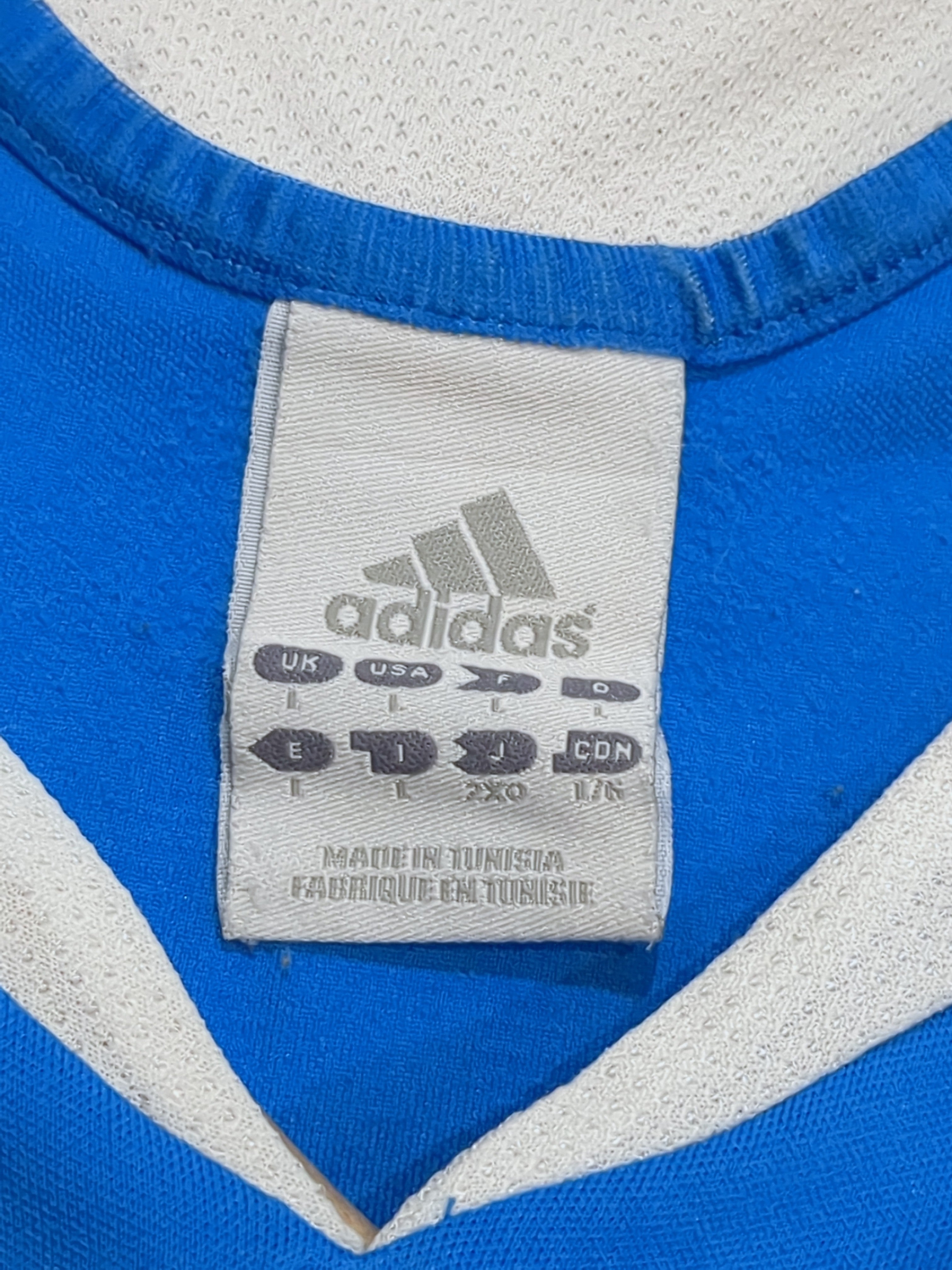 2005-06 Bayer Leverkusen Adidas Away Shirt #4 Juan - (L)