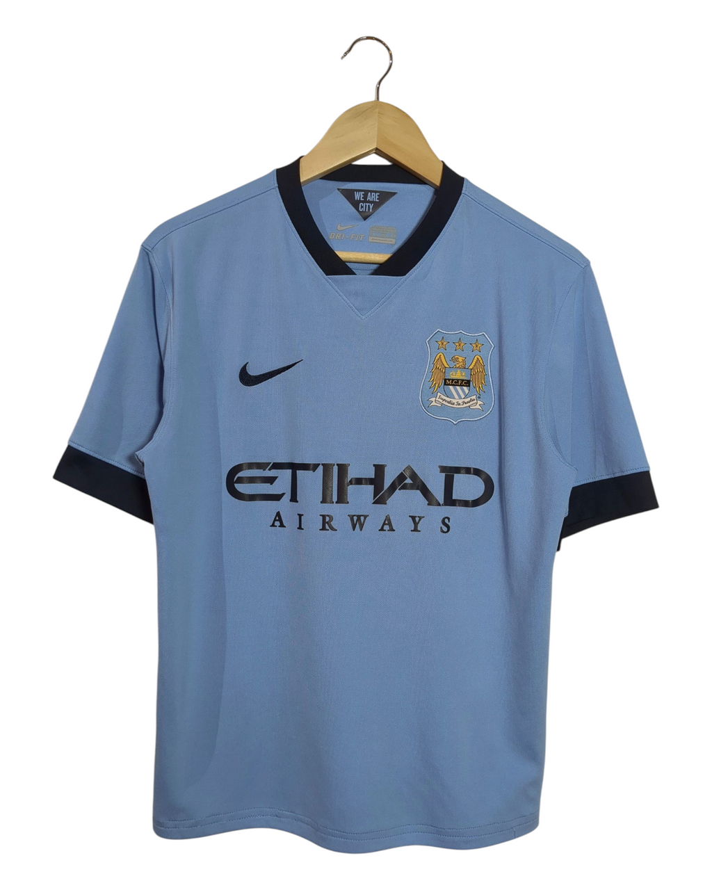 2014-15 Manchester City Nike Home Shirt - (S)