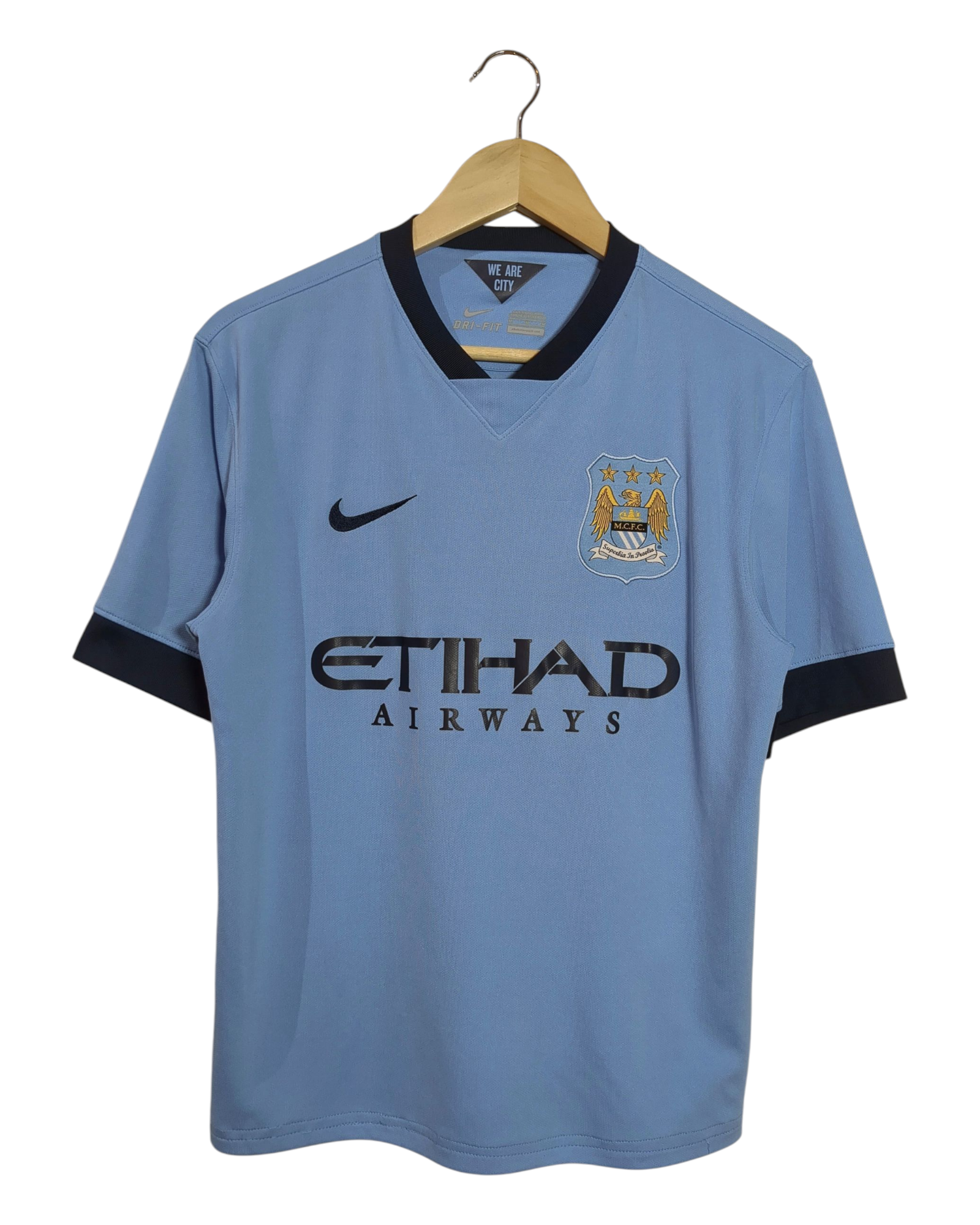 2014-15 Manchester City Nike Home Shirt - (S)
