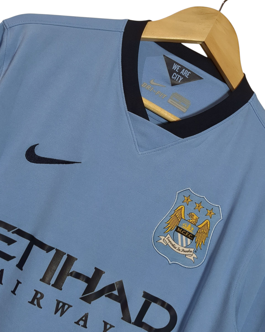 2014-15 Manchester City Nike Home Shirt - (S)