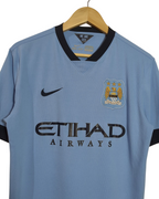 2014-15 Manchester City Nike Home Shirt - (S)