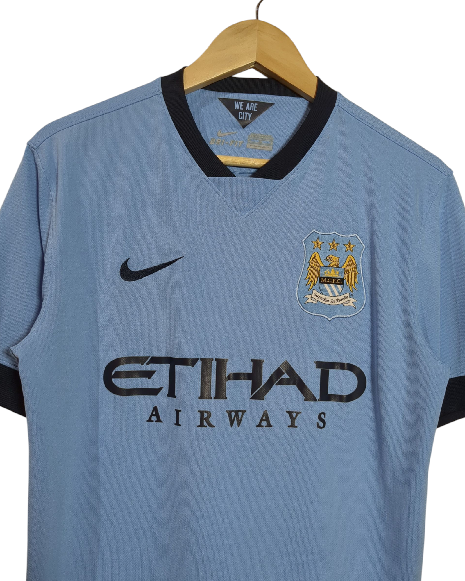 2014-15 Manchester City Nike Home Shirt - (S)