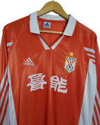 1999 Shandong Luneng Adidas Home L/S Shirt - (L)