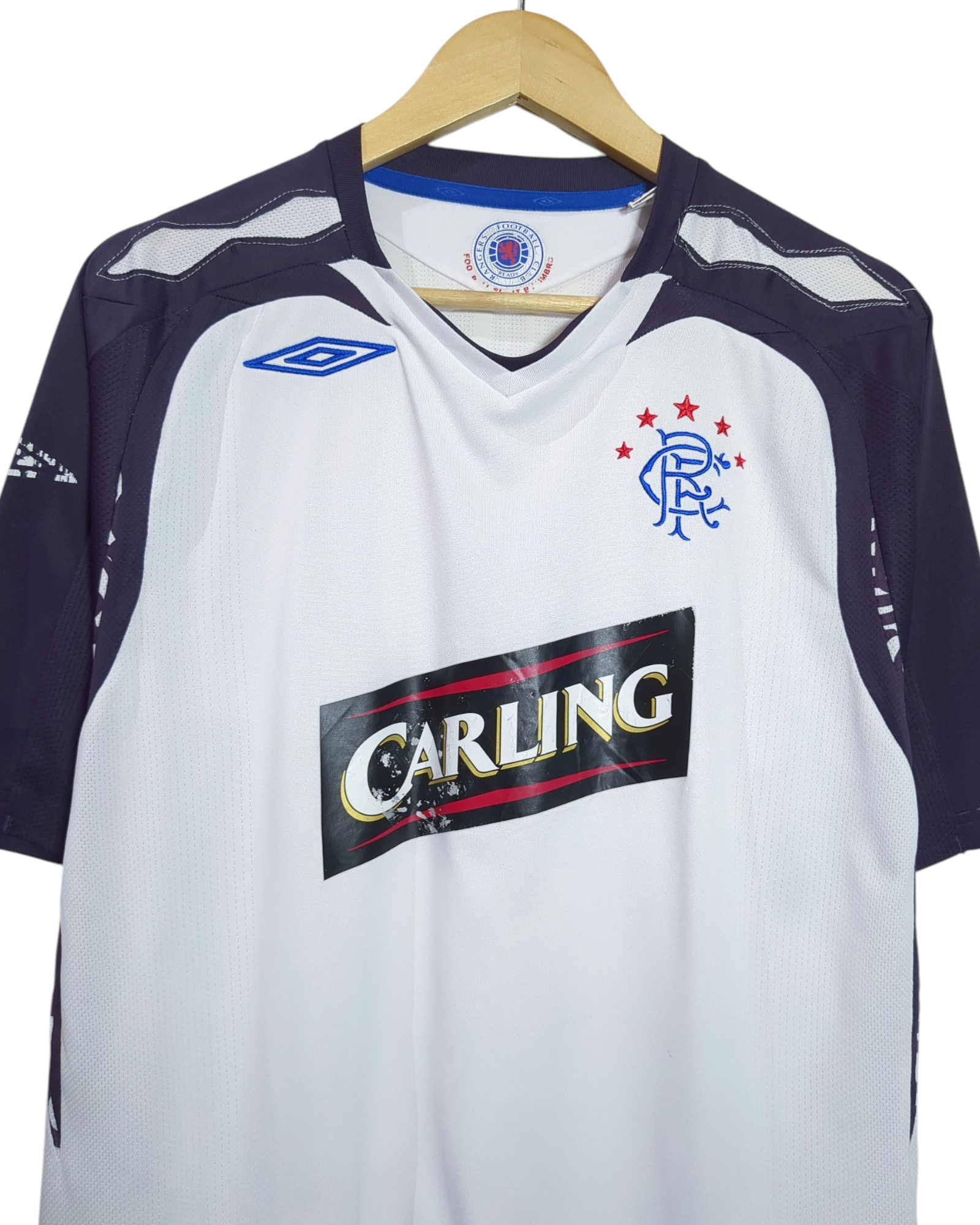 2007-08 Rangers Umbro Away Shirt - (L)