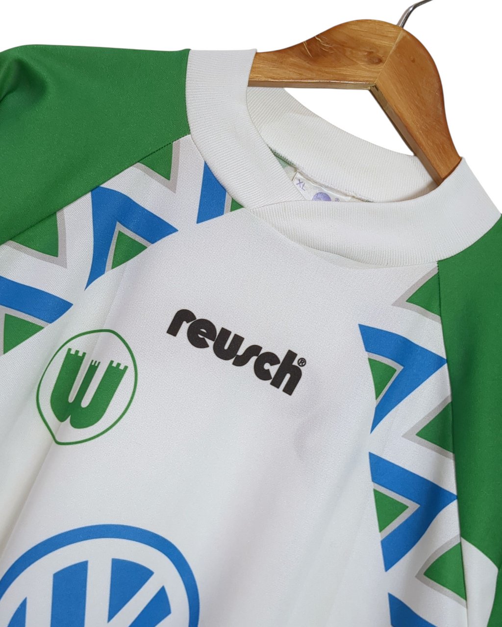 1994-95 Wolfsburg Reusch Home L/S Shirt - (XL)