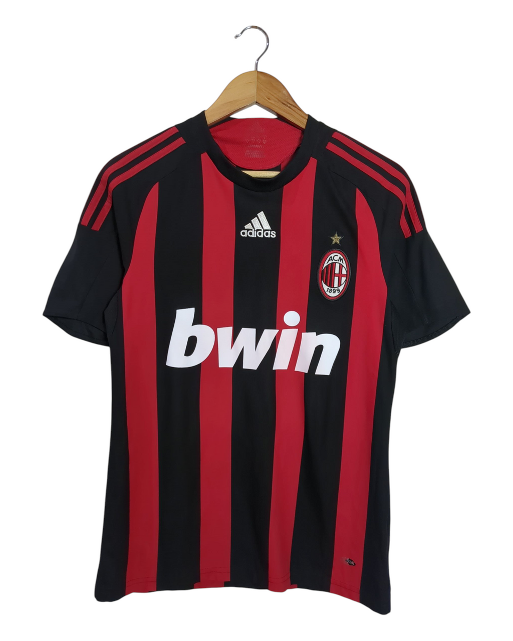 2008-09 AC Milan Adidas Home Shirt - (S)