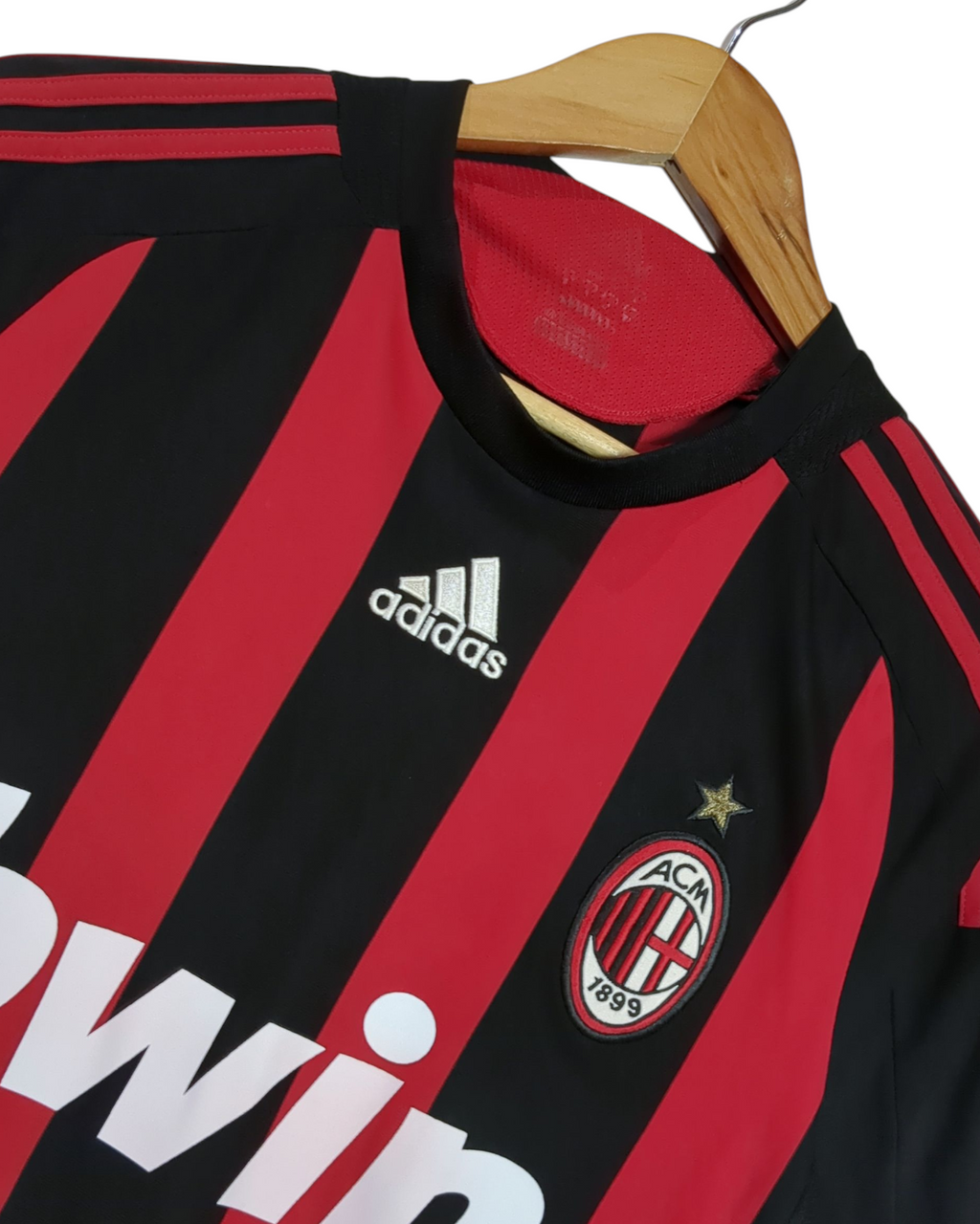 2008-09 AC Milan Adidas Home Shirt - (S)