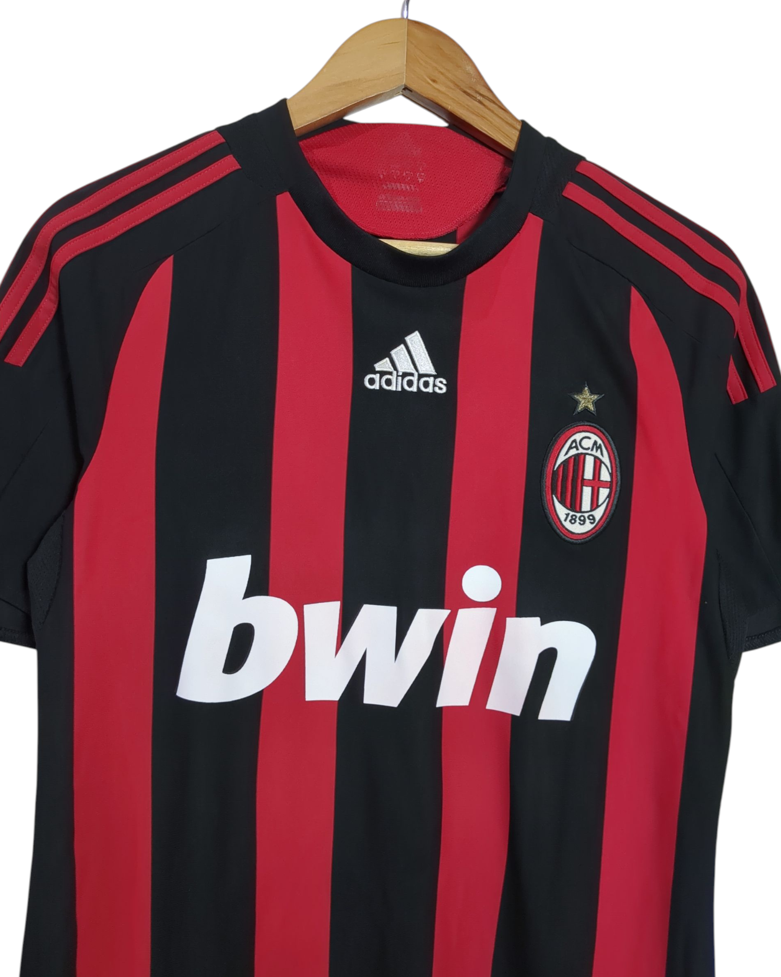 2008-09 AC Milan Adidas Home Shirt - (S)