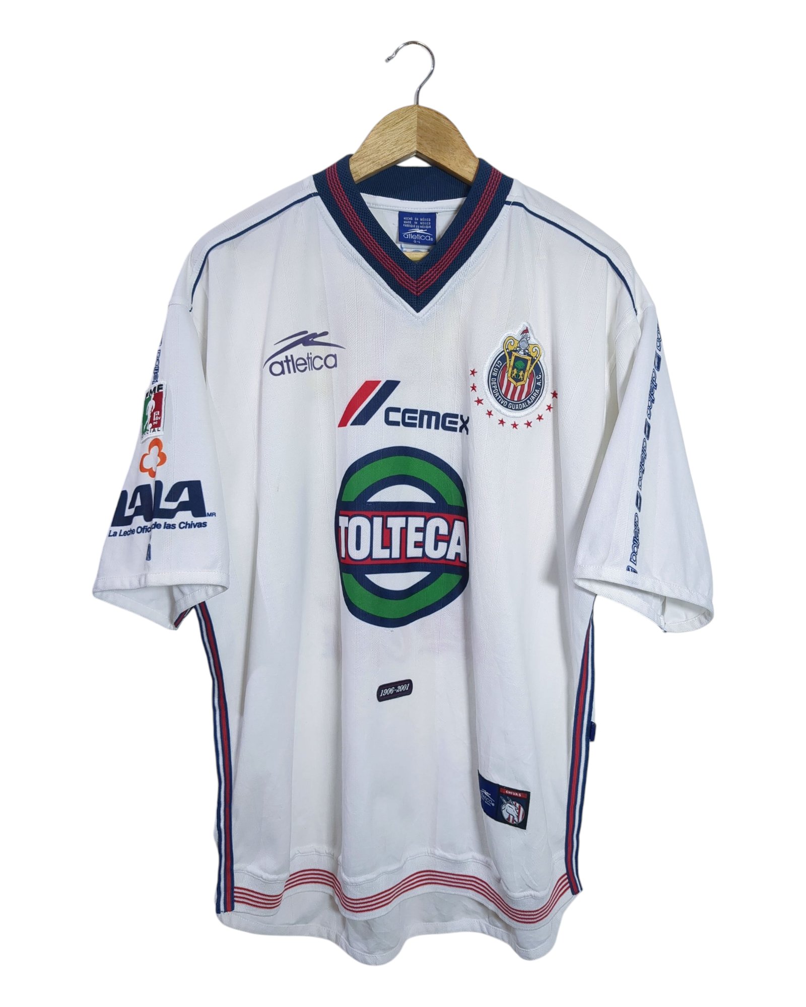 2000-01 Chivas Guadalajara Atletica Away Shirt - (XL)