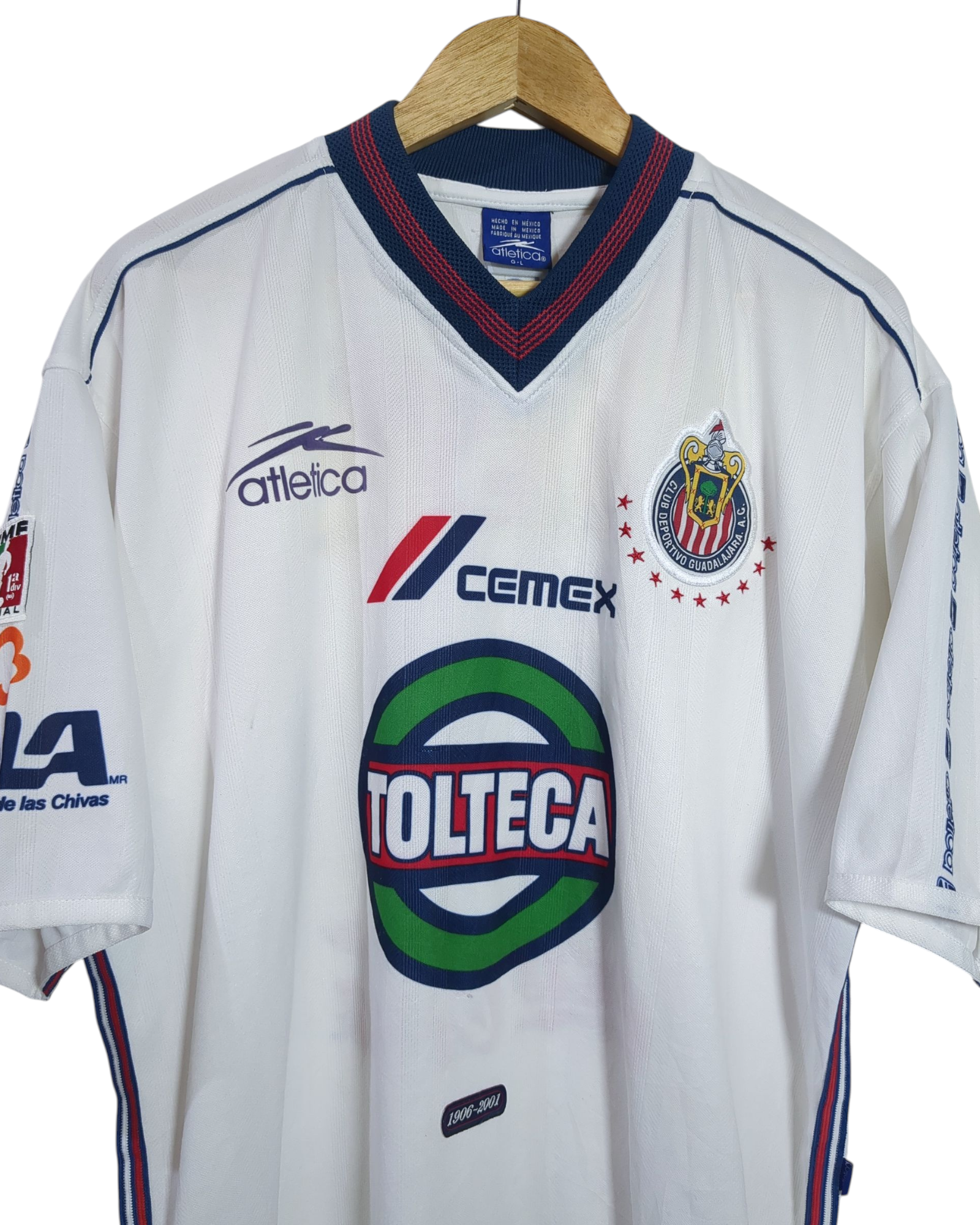 2000-01 Chivas Guadalajara Atletica Away Shirt - (XL)