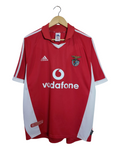 2001-02 Benfica Adidas Home Shirt - (XL)