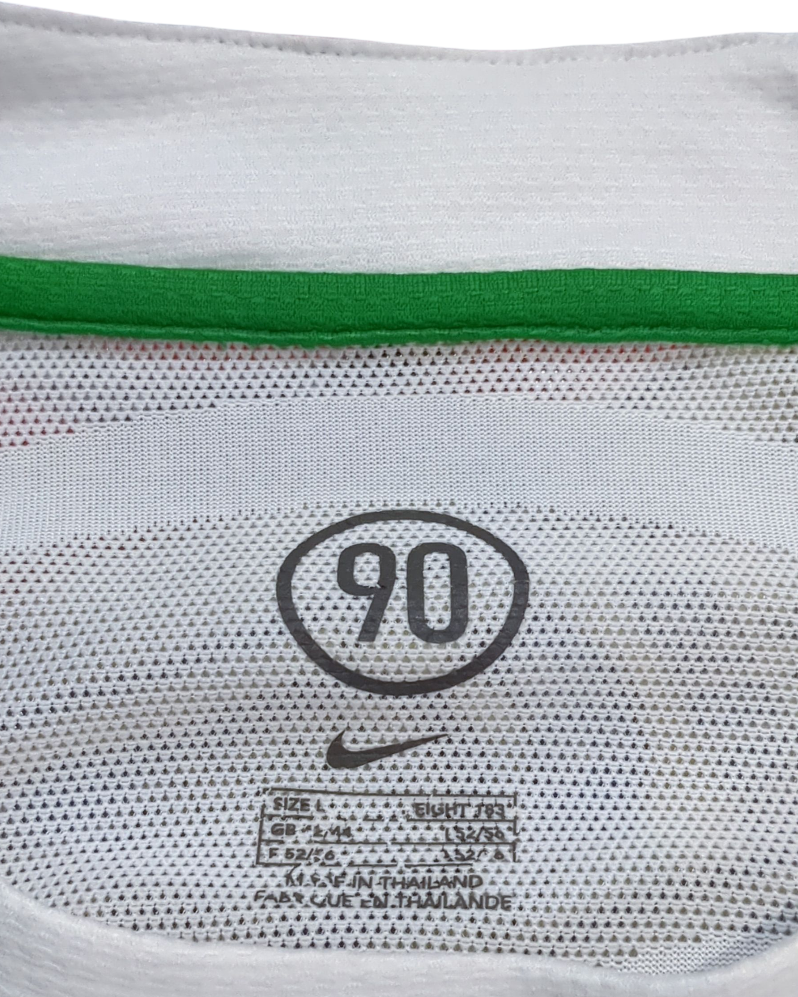 2006-07 Celtic Nike Player Issue Sweat Top - (L)