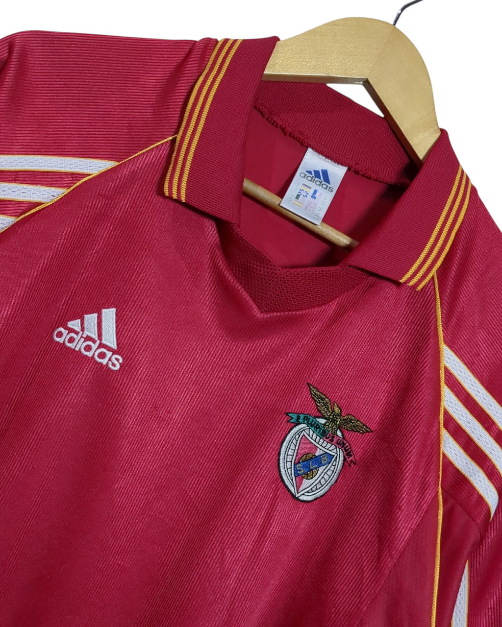 1998-99 Benfica Adidas Home Shirt - (L)