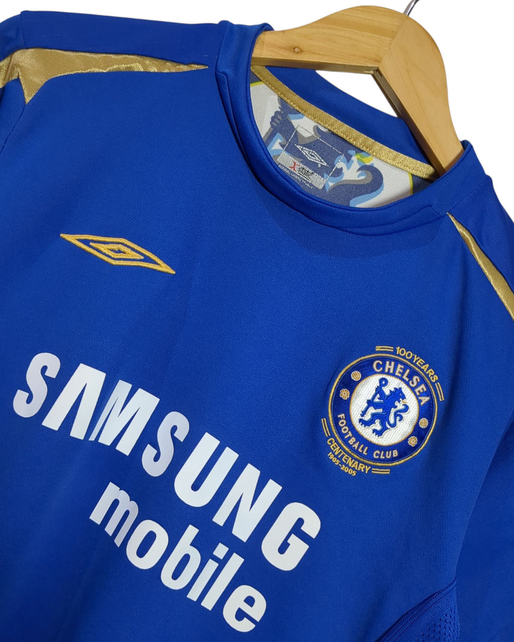 2005-06 Chelsea Umbro Centenary Home Shirt - (M)