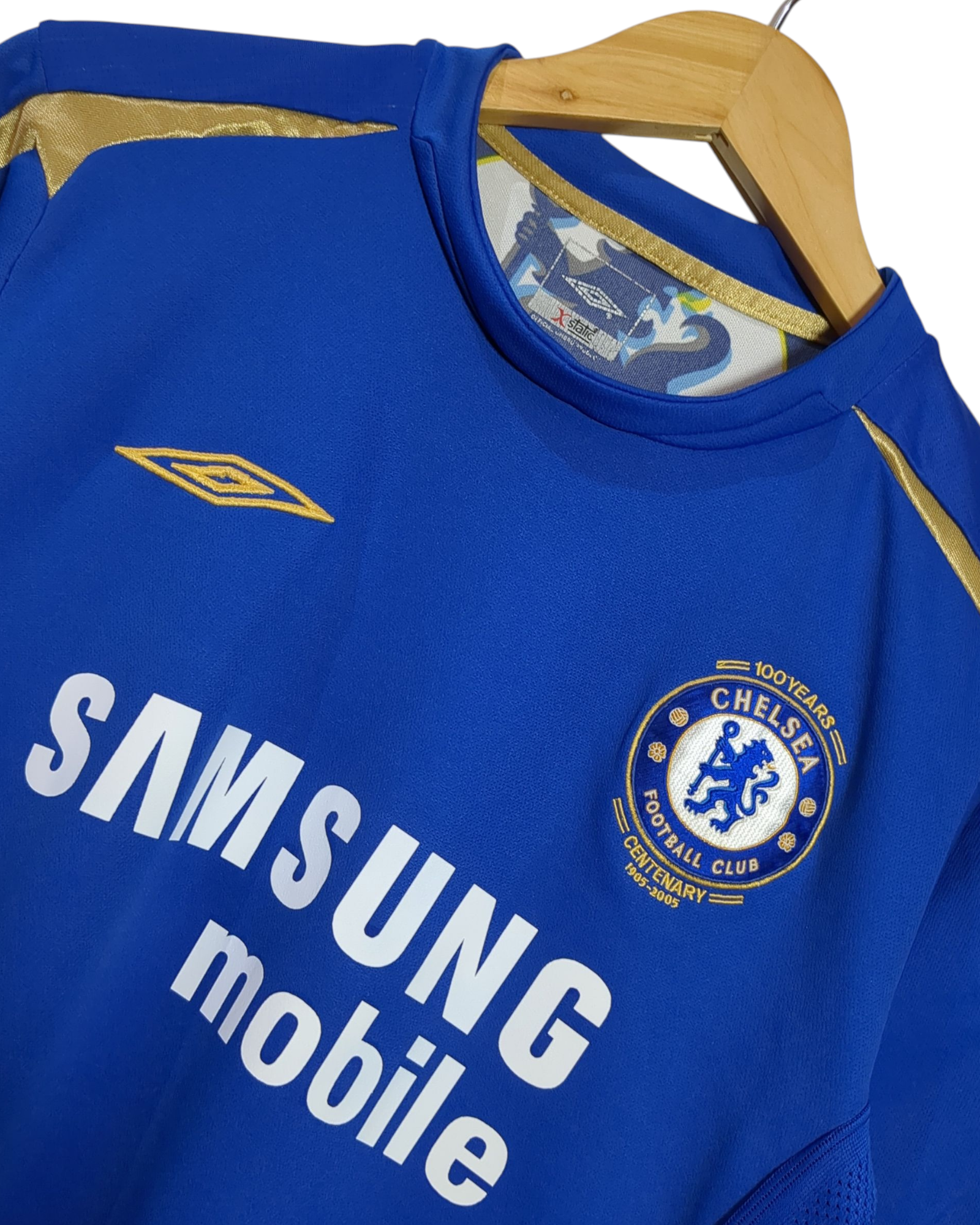 2005-06 Chelsea Umbro Centenary Home Shirt - (M)