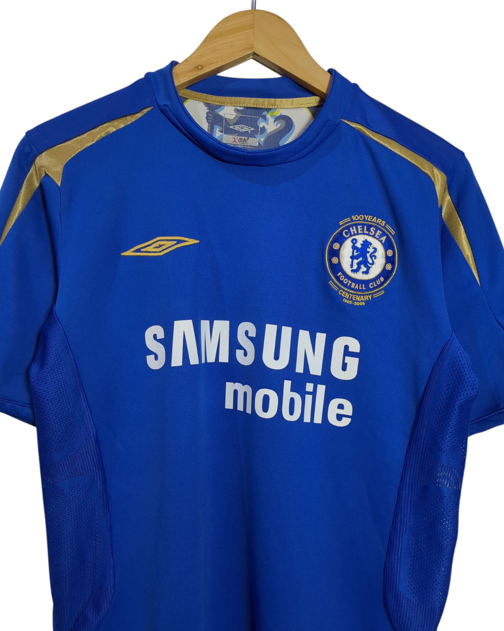 2005-06 Chelsea Umbro Centenary Home Shirt - (M)