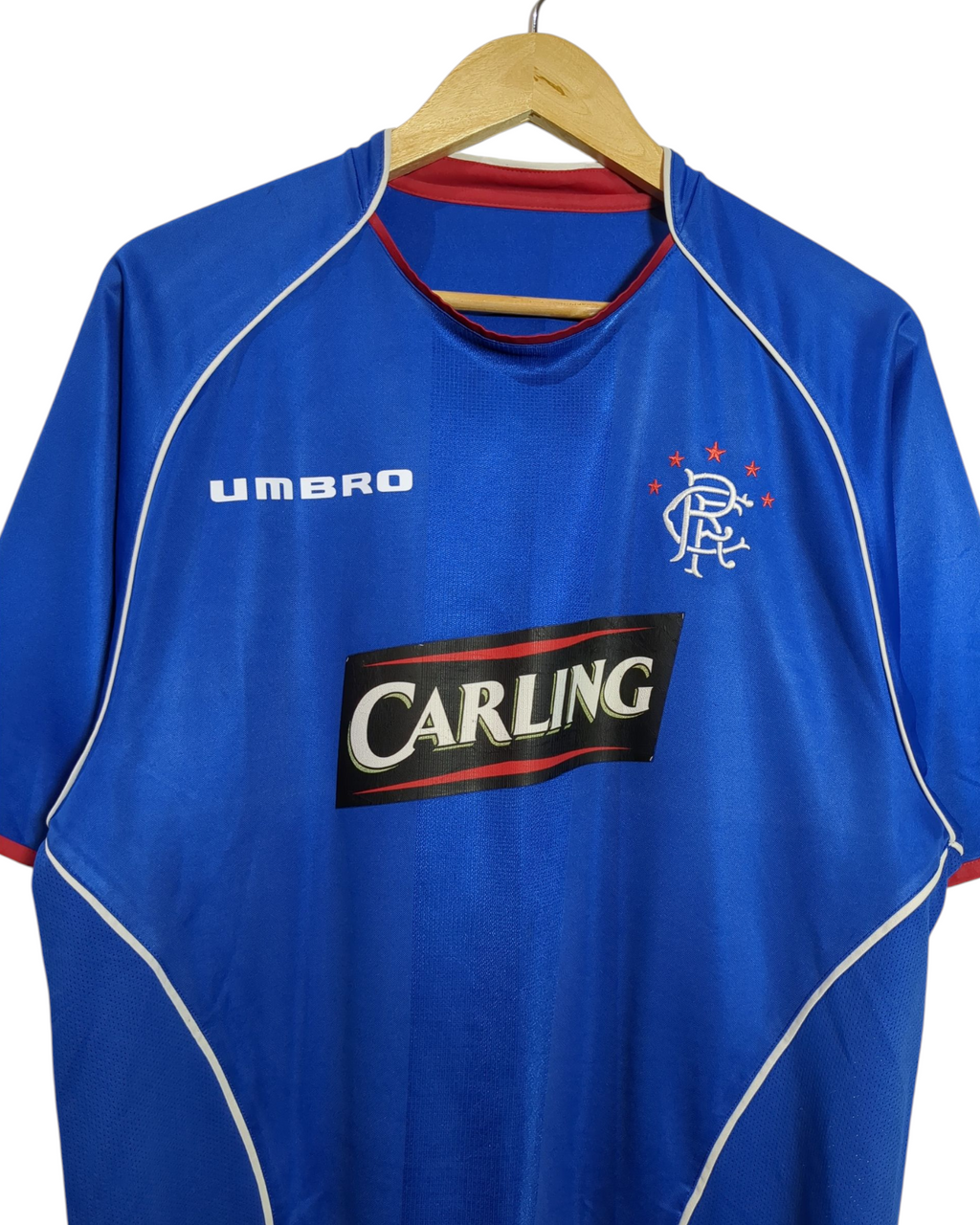 2005-06 Rangers Umbro Home Shirt - (L)
